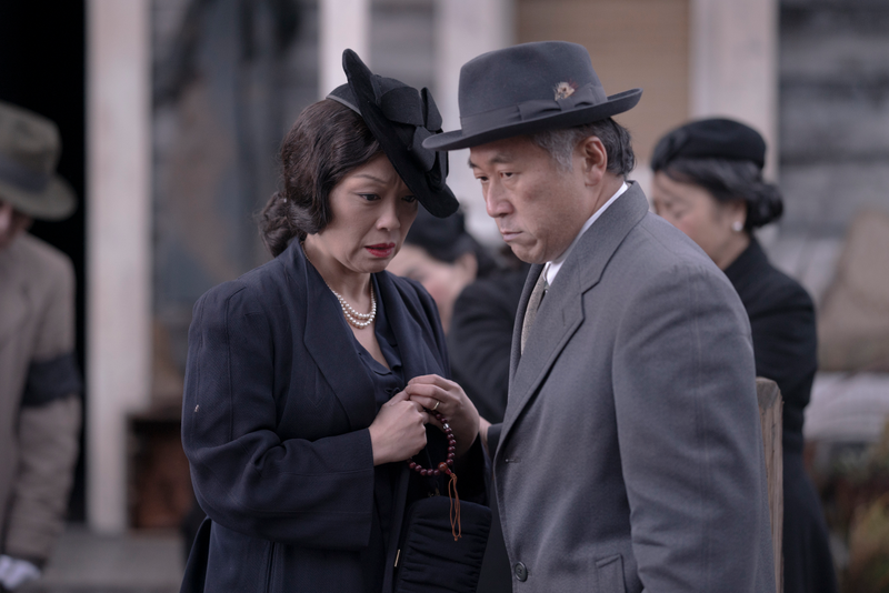 Naoko Mori and Shingo Usami